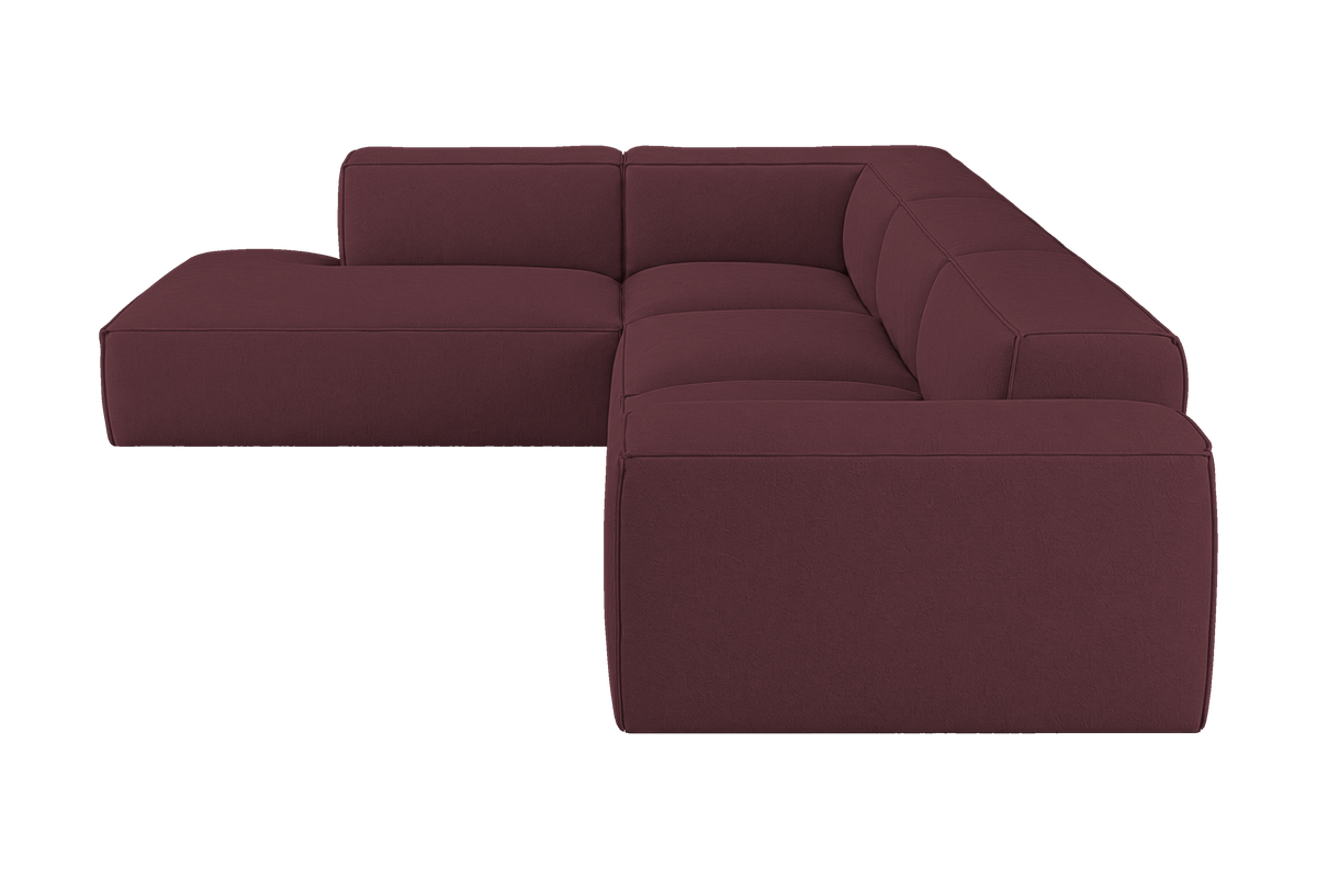 Elo Left Bumper Sectional in Fresco Figaro
