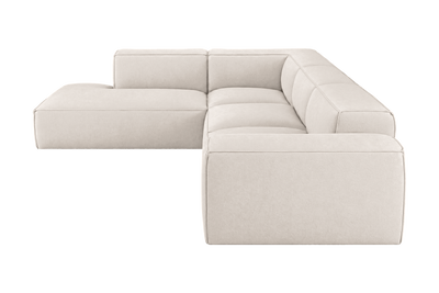 Elo Left Bumper Sectional in Fresco Milky