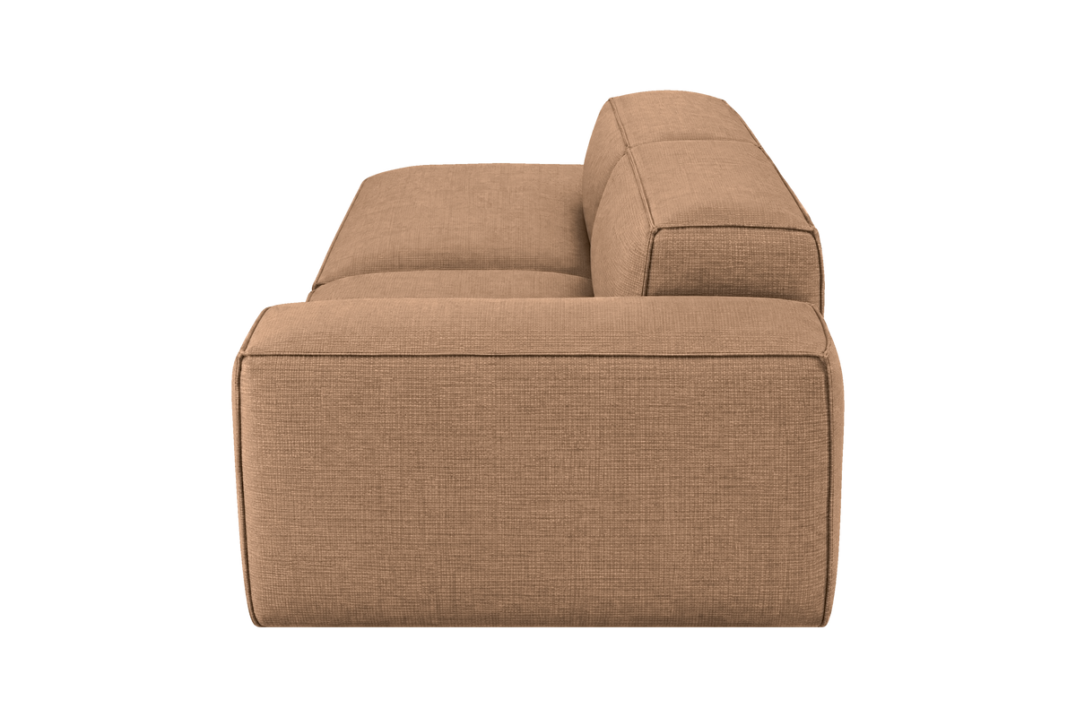 Elo Left Chaise Sofa in Roni Biscotti