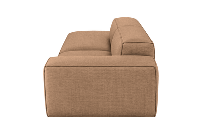 Elo Left Chaise Sofa in Roni Biscotti