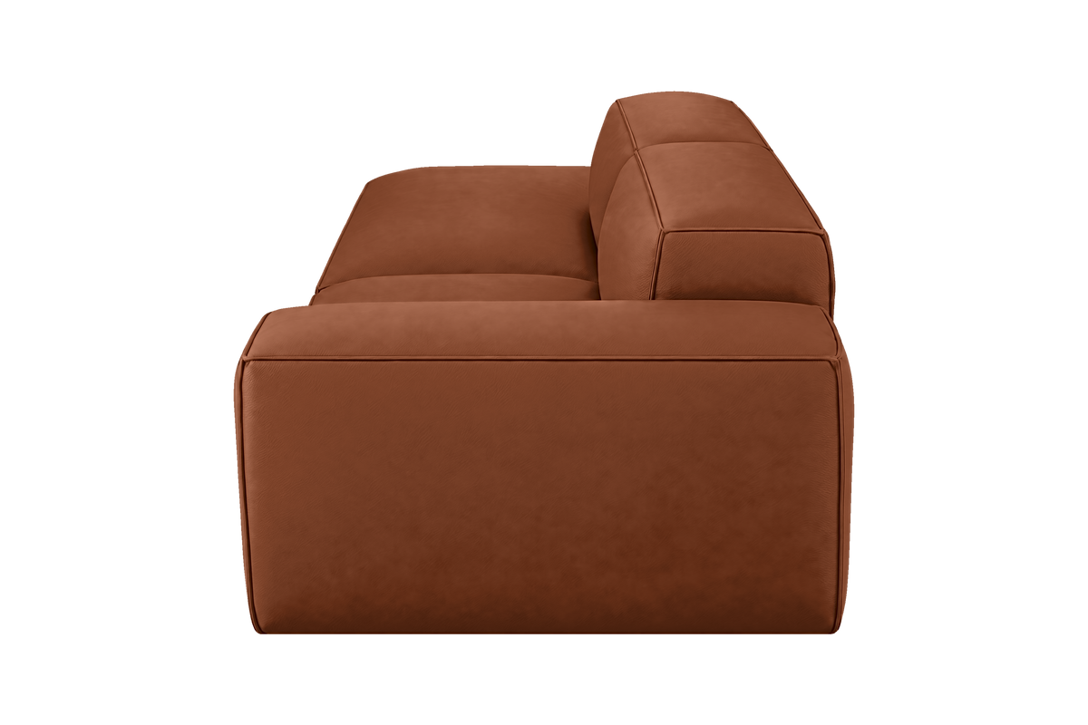 Elo Left Chaise Sofa in Dante Hazel