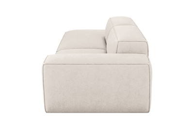 Elo Left Chaise Sofa in Fresco Milky