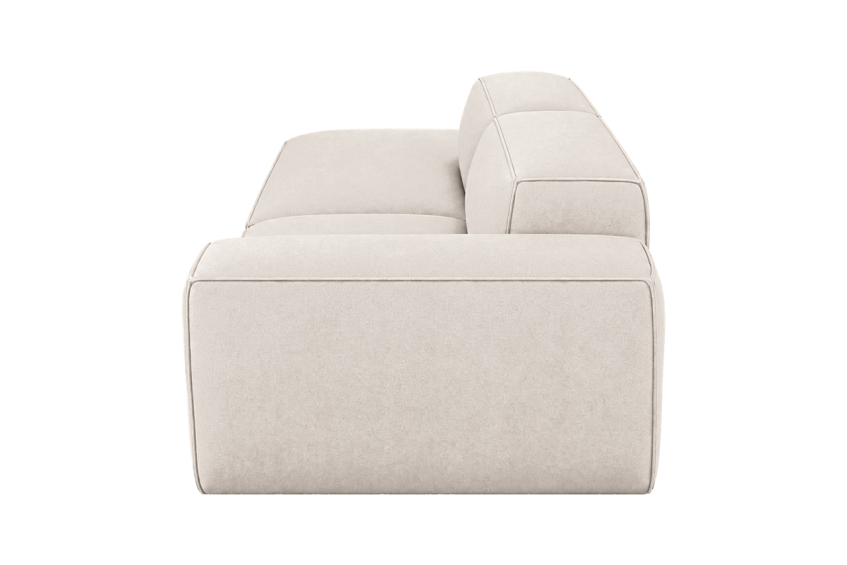Elo Left Chaise Sofa in Fresco Milky