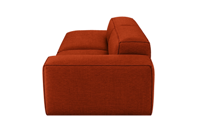 Elo Left Chaise Sofa in Roni Poppy