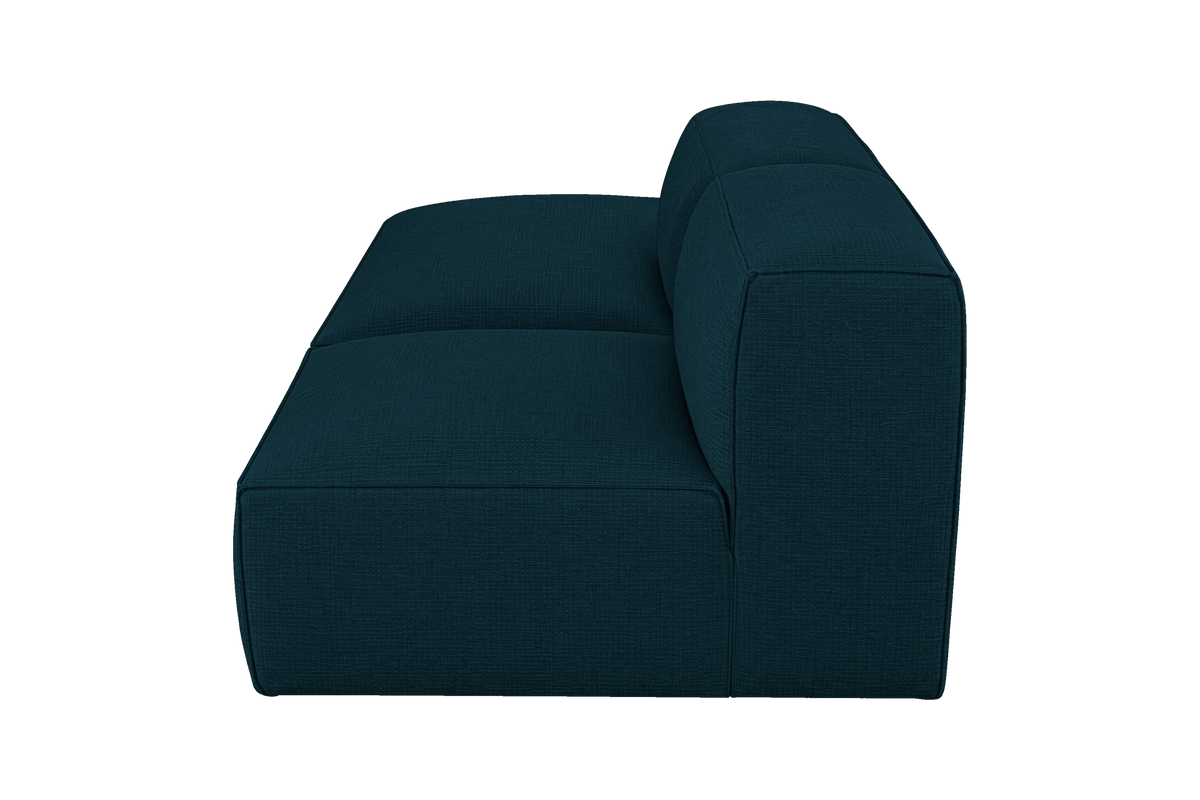Elo Left Open Chaise Sofa in Roni Deep Lake