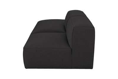 Elo Left Open Chaise Sofa in Roni Ember
