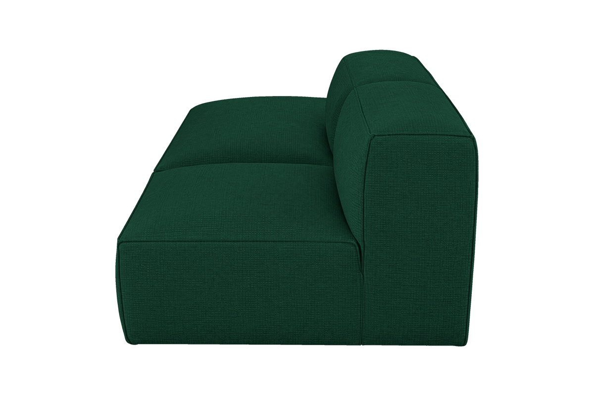 Elo Left Open Chaise Sofa in Roni Frog