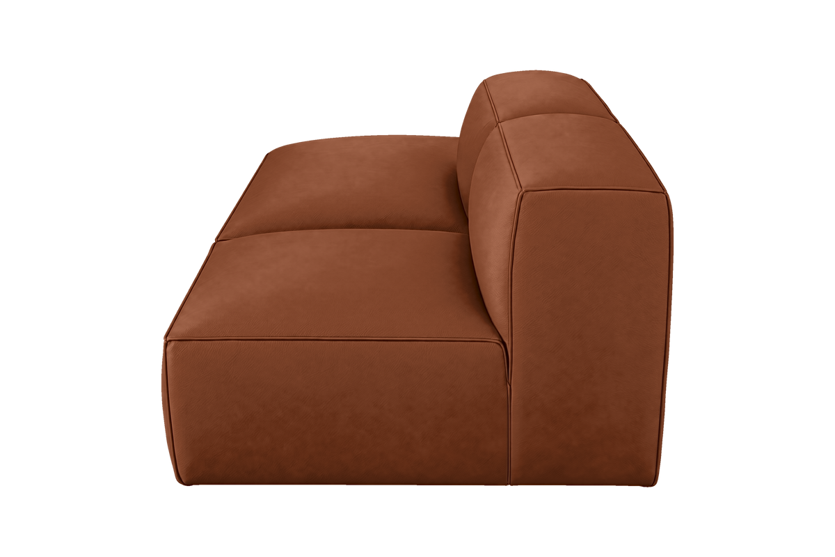 Elo Left Open Chaise Sofa in Dante Hazel