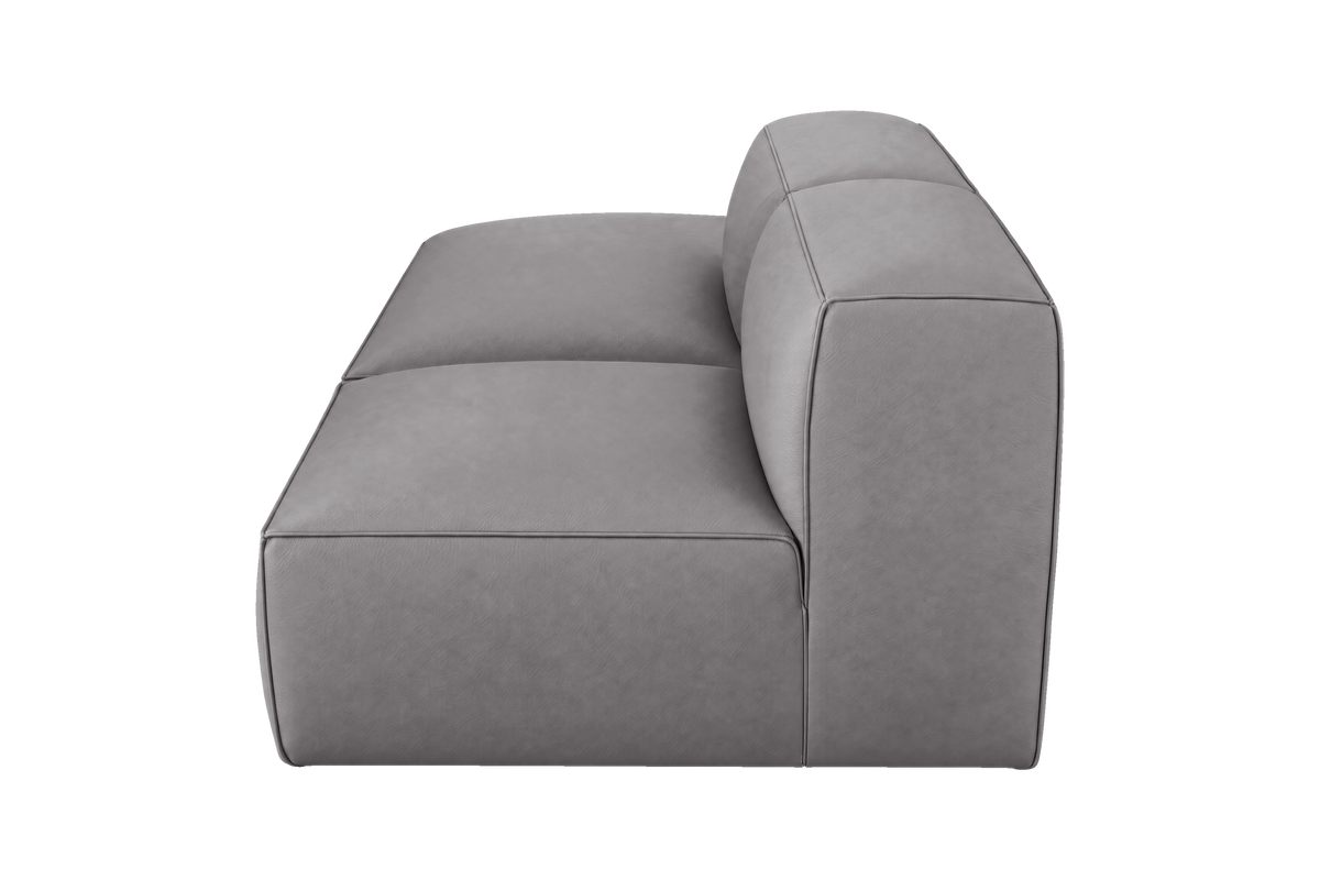 Elo Left Open Chaise Sofa in Marfa Meteor