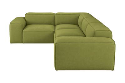 Elo Left Sectional in Fresco Key Lime