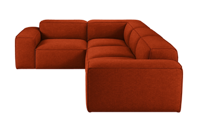 Elo Left Sectional in Roni Poppy