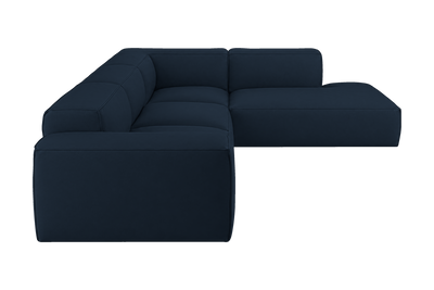 Elo Right Bumper Sectional in Dante Aqua
