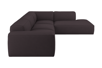 Elo Right Bumper Sectional in Dante Charcoal