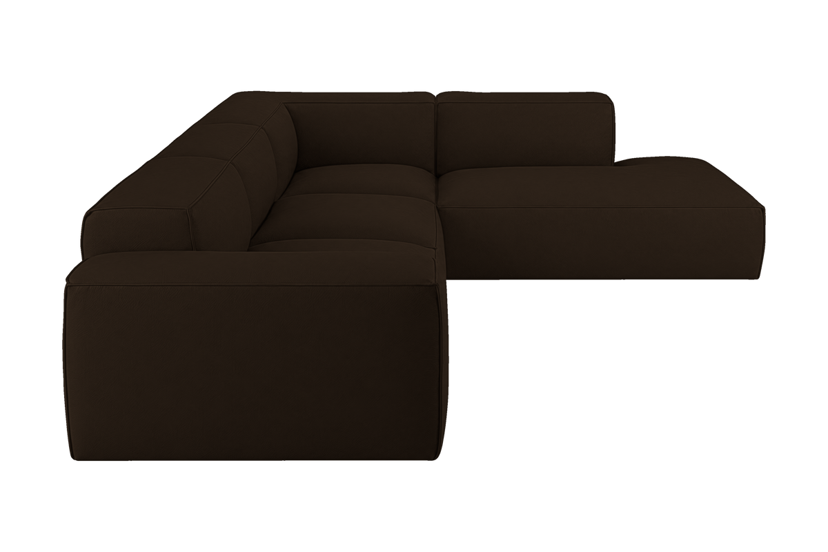 Elo Right Bumper Sectional in Marfa Charcoal