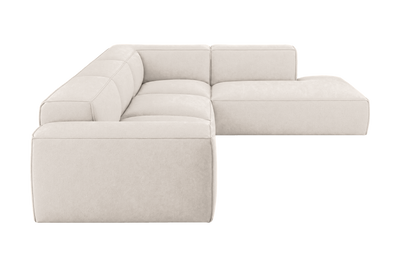 Elo Right Bumper Sectional in Fresco Milky