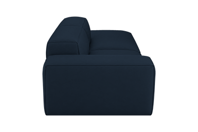 Elo Right Chaise Sofa in Dante Aqua