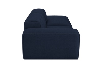 Elo Right Chaise Sofa in Roni Ember Blue
