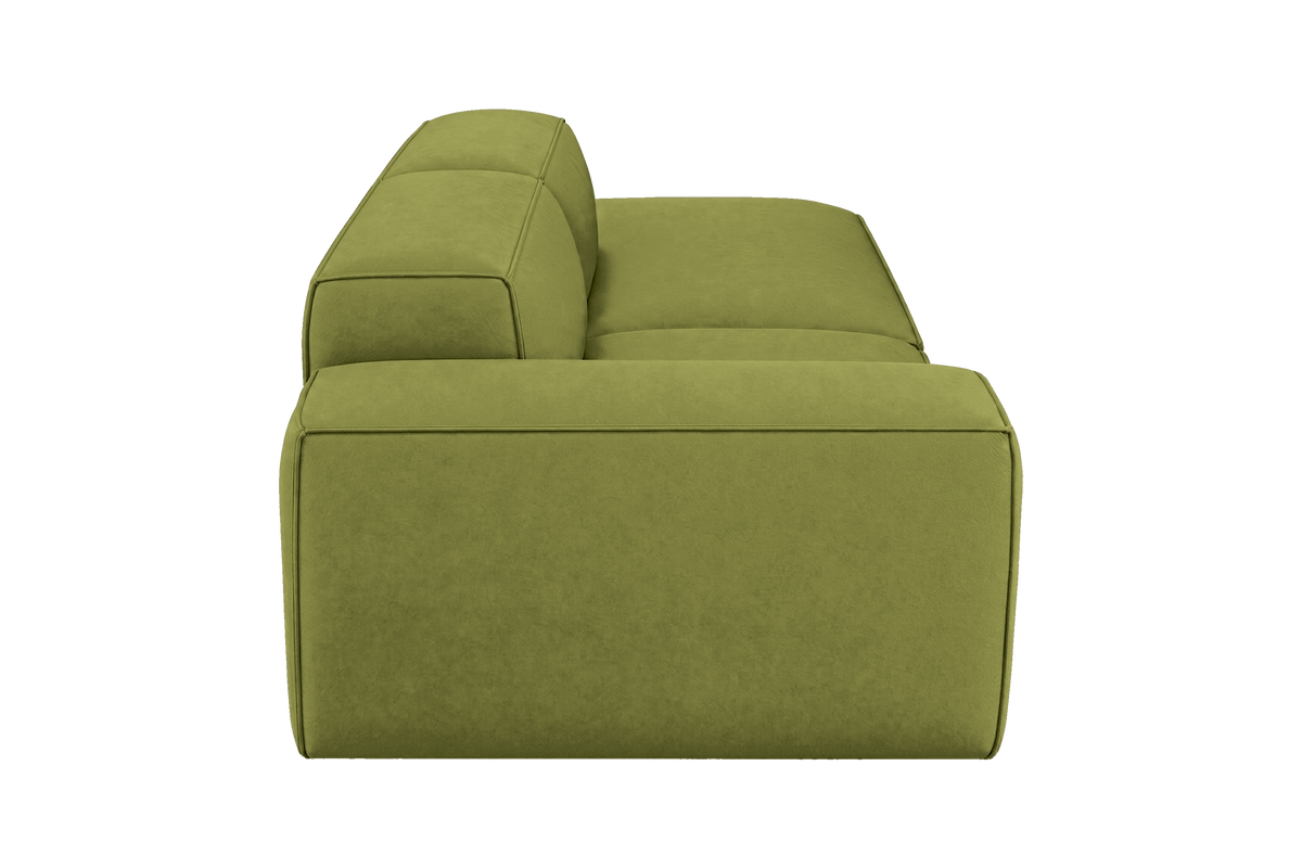 Elo Right Chaise Sofa in Fresco Key Lime