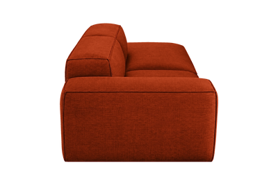 Elo Right Chaise Sofa in Roni Poppy