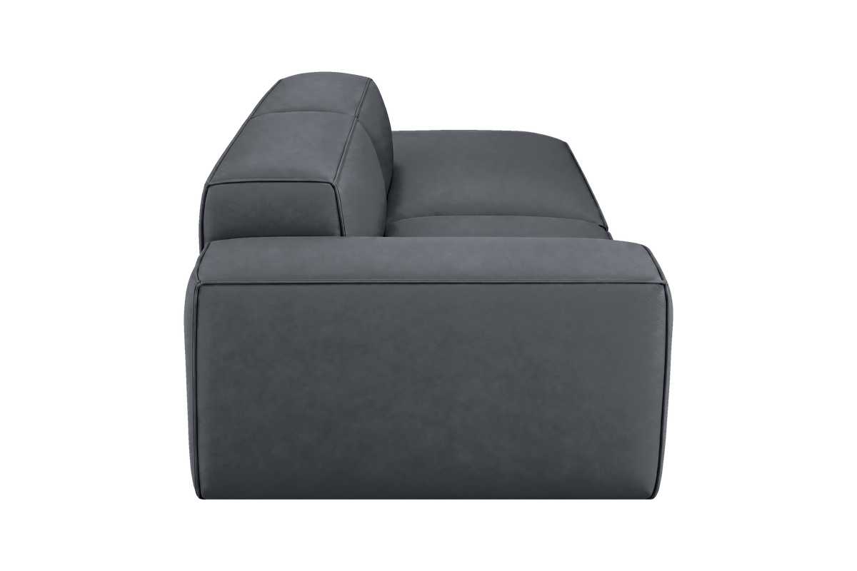 Elo Right Chaise Sofa in Dante Shark