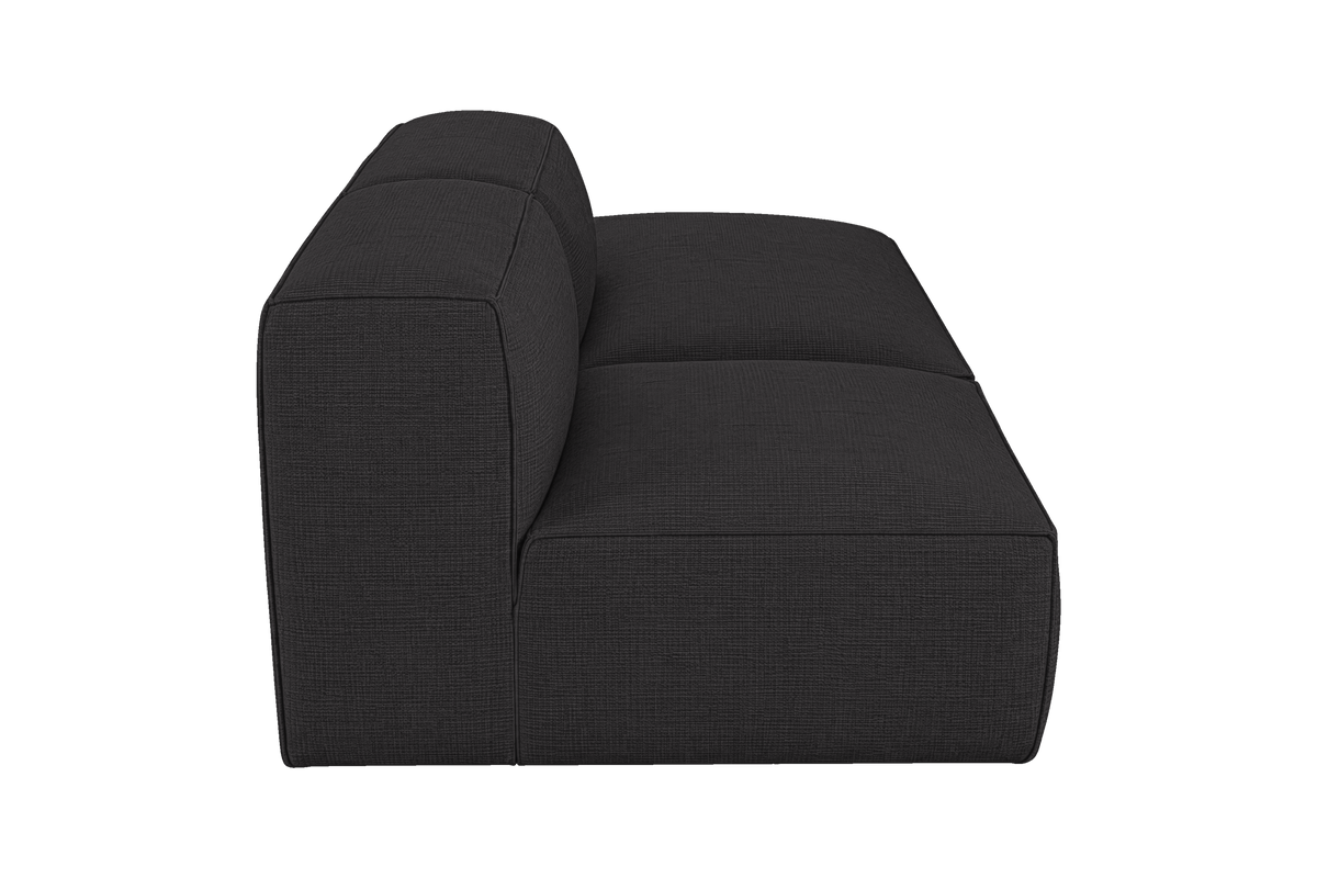 Elo Right Open Chaise Sofa in Roni Ember