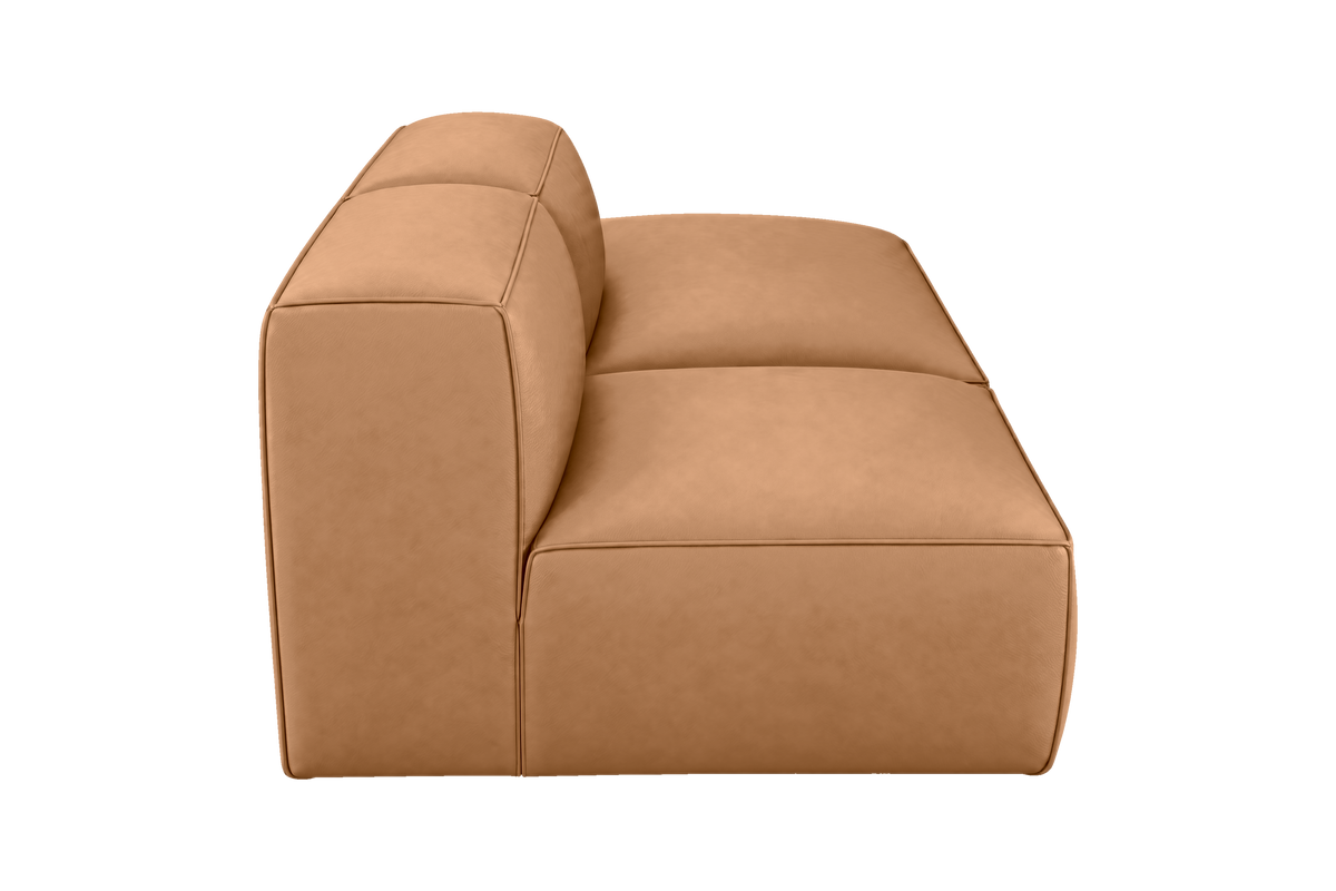 Elo Right Open Chaise Sofa in Dante Les Yeux