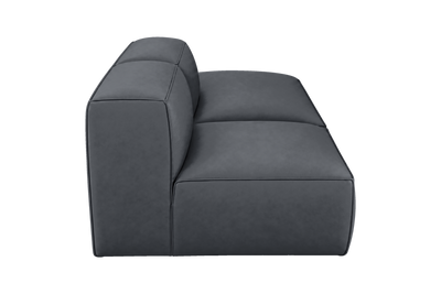 Elo Right Open Chaise Sofa in Dante Shark
