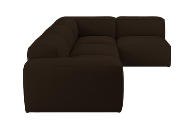 Elo Right Open Sectional in Marfa Charcoal