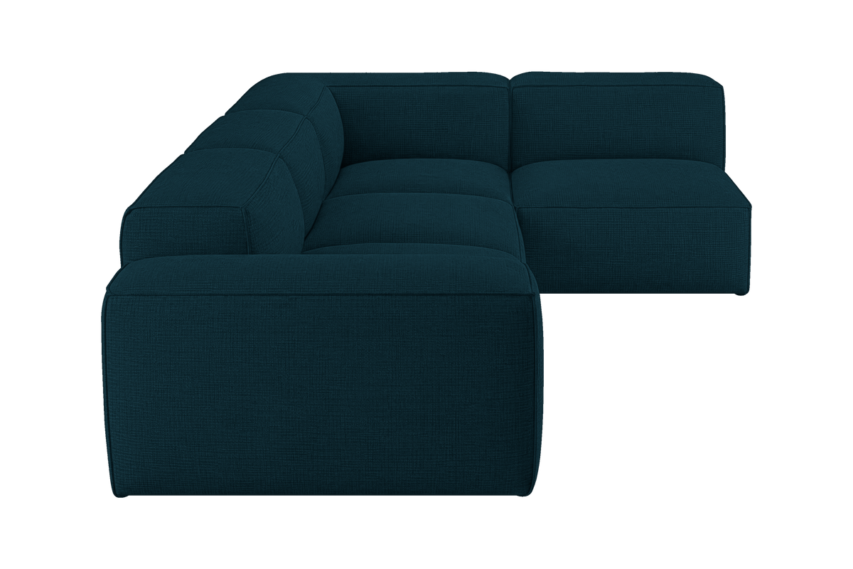 Elo Right Open Sectional in Roni Deep Lake