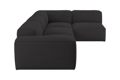 Elo Right Open Sectional in Roni Ember