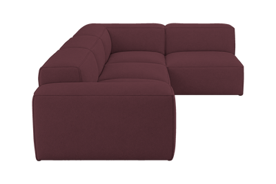 Elo Right Open Sectional in Fresco Figaro