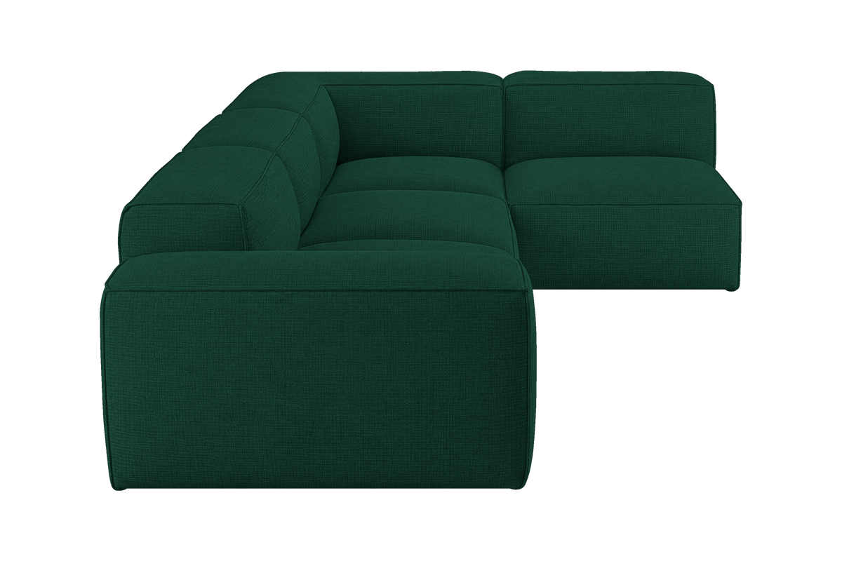Elo Right Open Sectional in Roni Frog