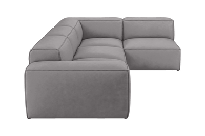 Elo Right Open Sectional in Dante Meteor