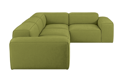 Elo Right Sectional in Fresco Key Lime