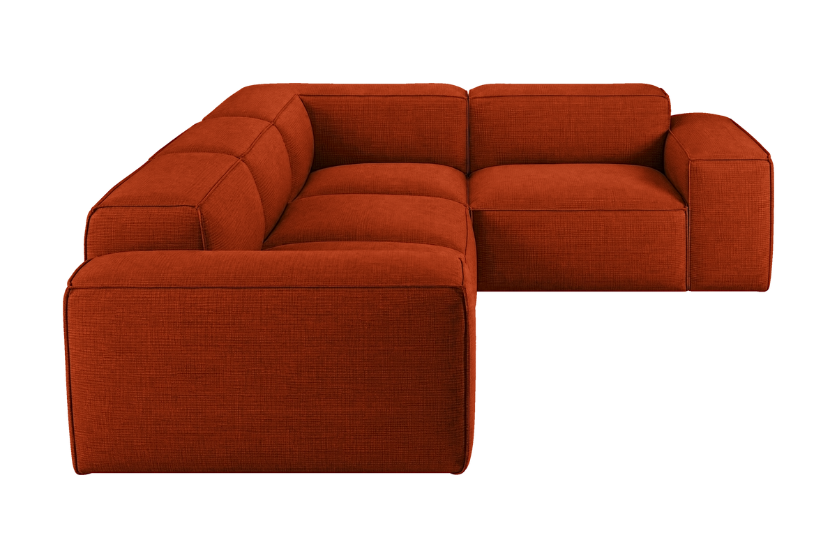 Elo Right Sectional in Roni Poppy