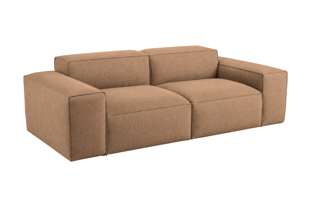 Elo Small Sofa in Roni Biscotti