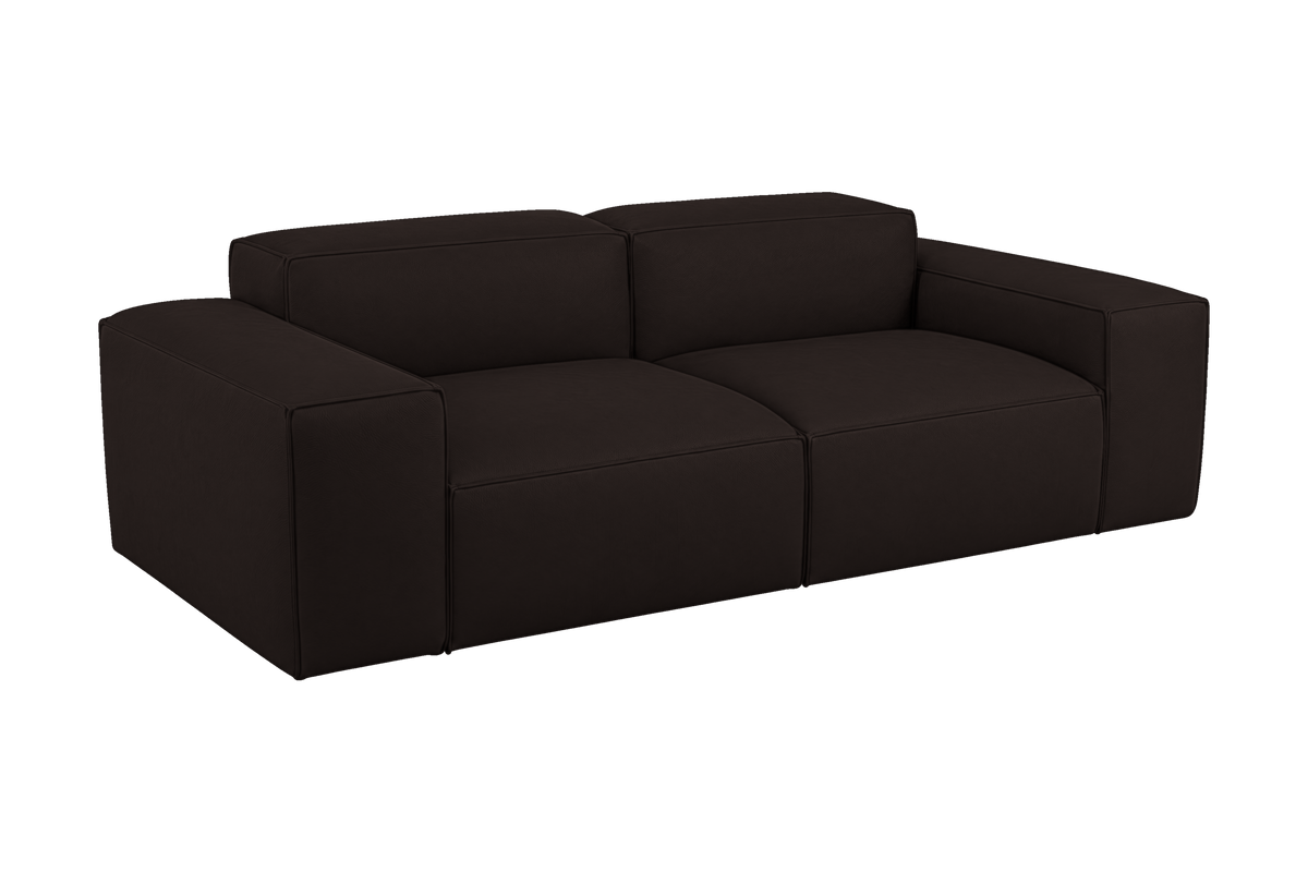Elo Small Sofa in Dante Ebony
