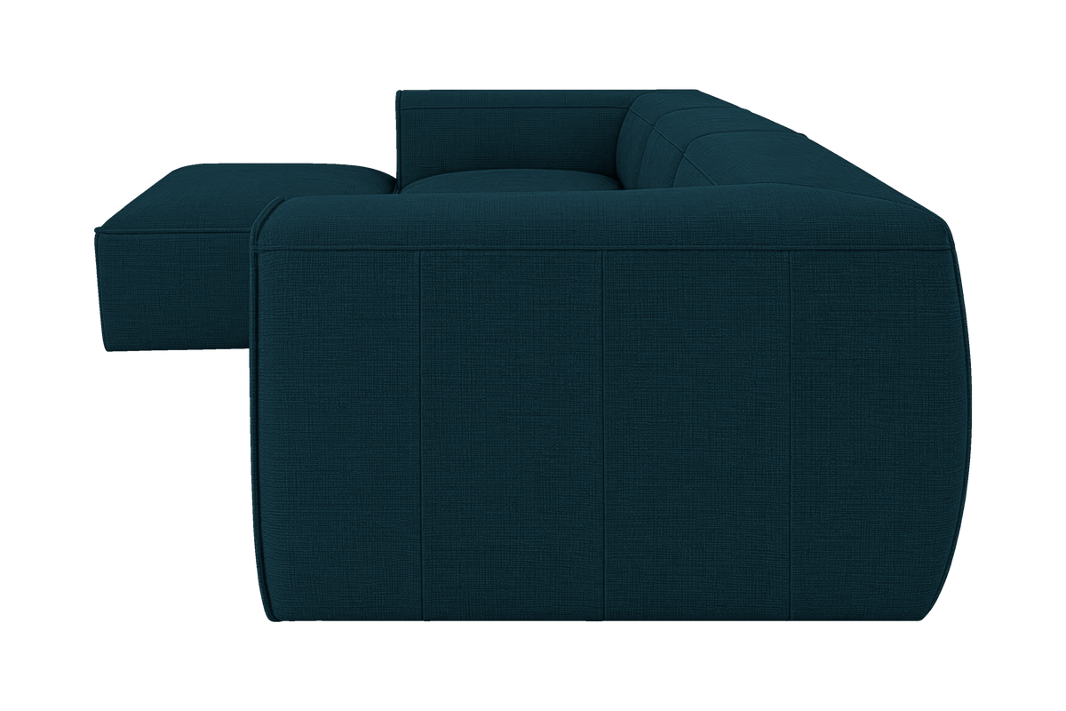 Fred Large Left Chaise in Roni Deep Lake