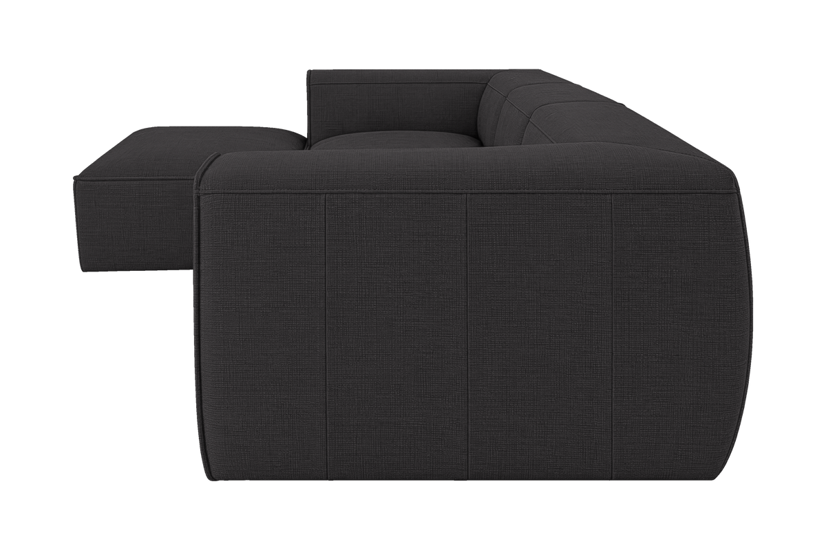 Fred Large Left Chaise in Roni Ember