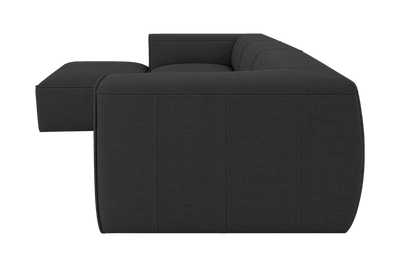 Fred Large Left Chaise in Roni Ember