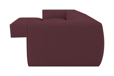 Fred Large Left Chaise in Fresco Figaro
