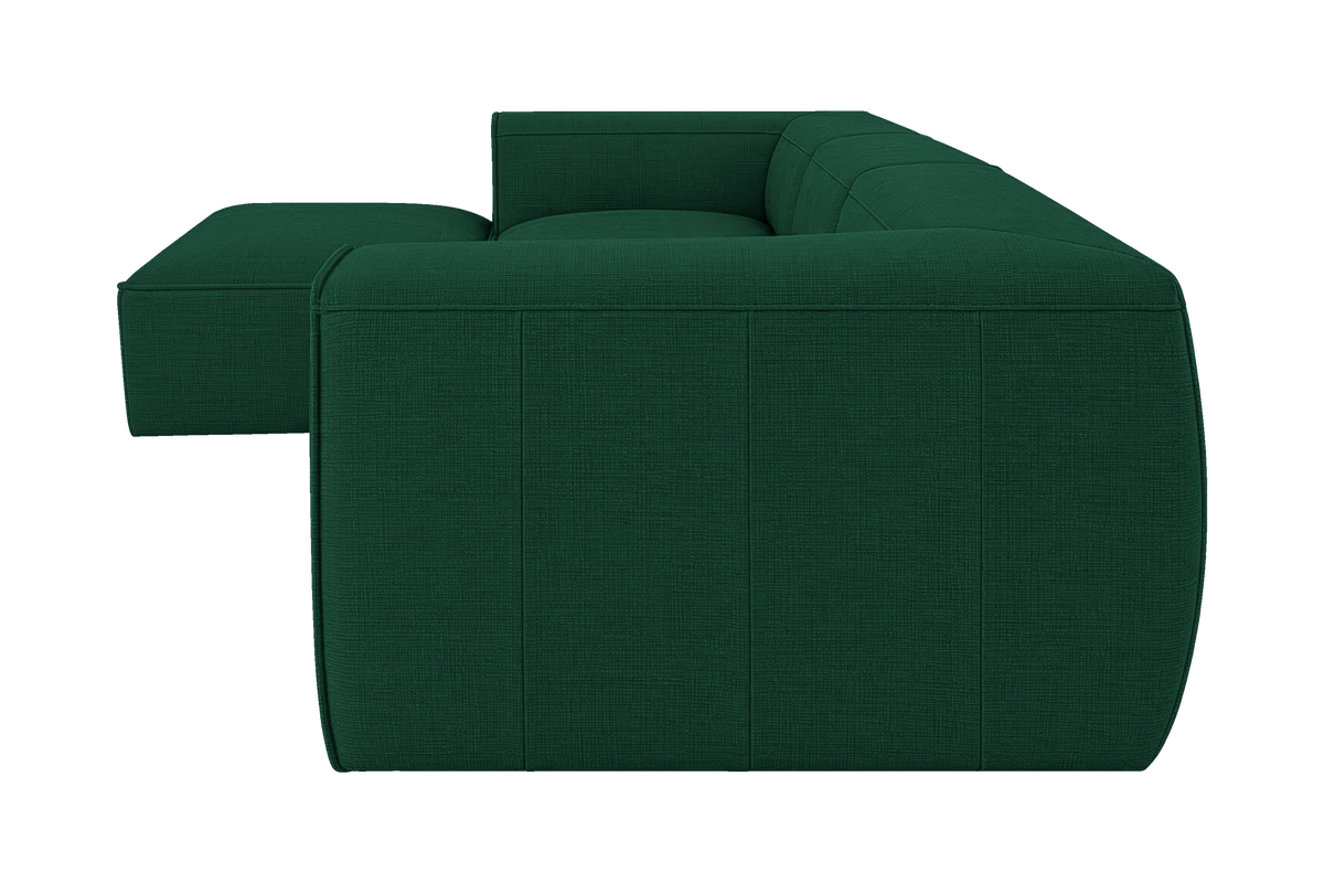 Fred Large Left Chaise in Roni Frog