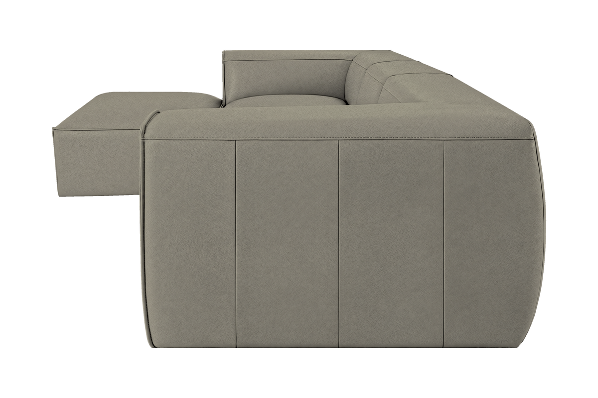 Fred Large Left Chaise in Felix Glace