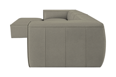 Fred Large Left Chaise in Felix Glace