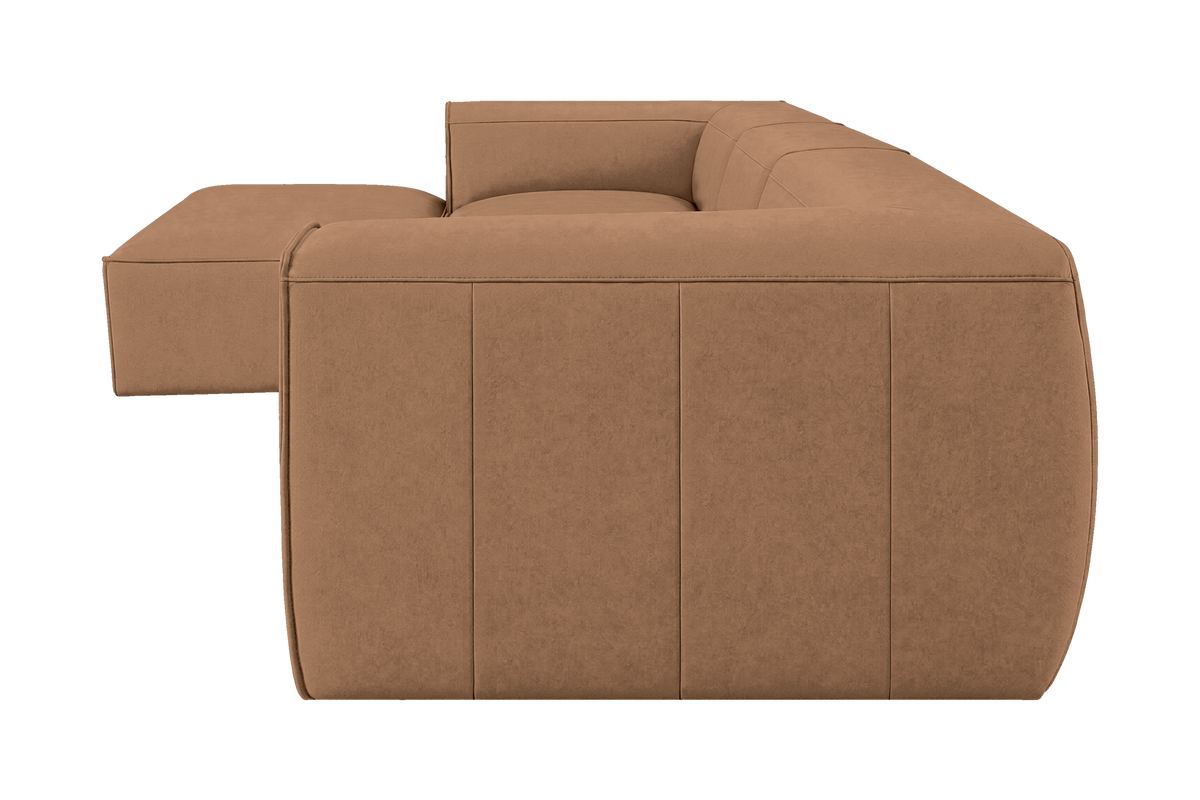 Fred Large Left Chaise in Fresco Hazel