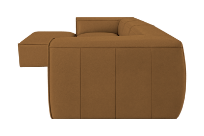 Fred Large Left Chaise in Felix Pisco