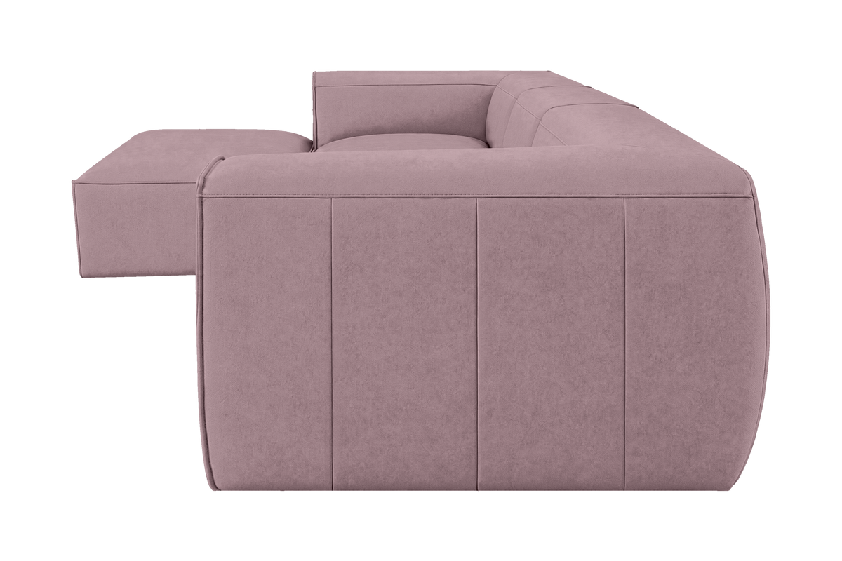 Fred Large Left Chaise in Fresco Saint-Tropez