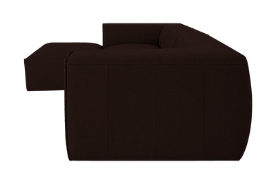 Fred Large Left Chaise in Mosquito Terra