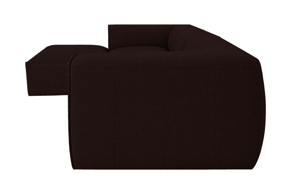 Fred Large Left Chaise in Mosquito Terra