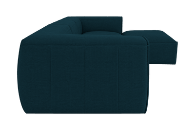 Fred Large Right Chaise in Roni Deep Lake